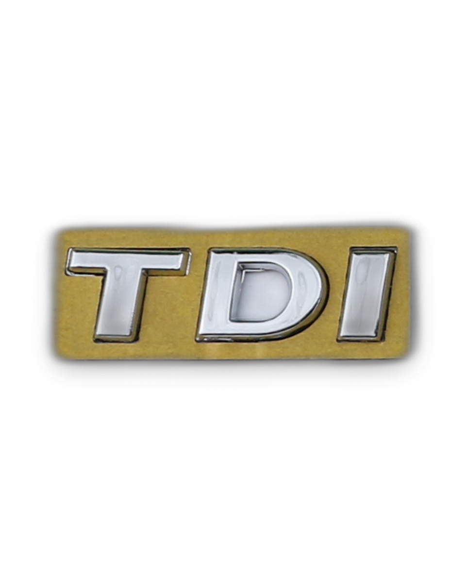 TDI Krom Bagaj Yazısı Volkswagen Uyumlu