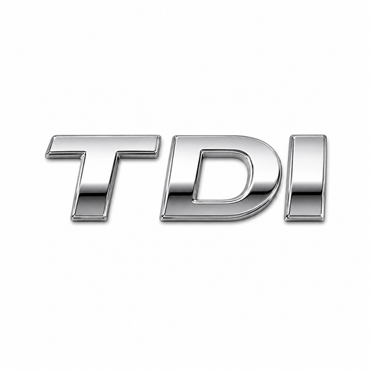 TDI Krom Bagaj Yazısı Volkswagen Uyumlu