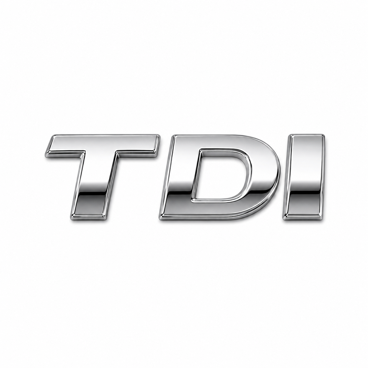 TDI Krom Bagaj Yazısı Volkswagen Uyumlu