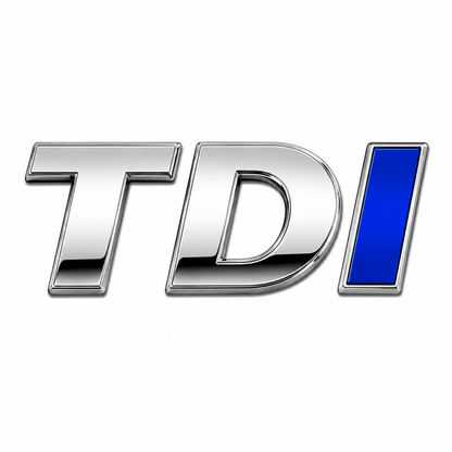 TDI Mavi Bagaj Yazısı Volkswagen Uyumlu