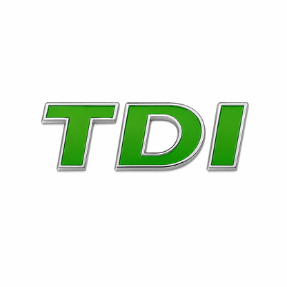TDI Yeşil Bagaj Yazısı Volkswagen Uyumlu