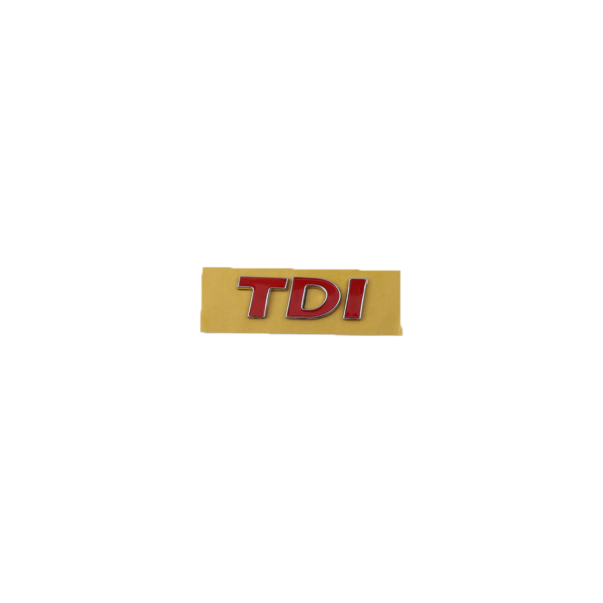 TDI Kırmızı Bagaj Yazısı Volkswagen Uyumlu