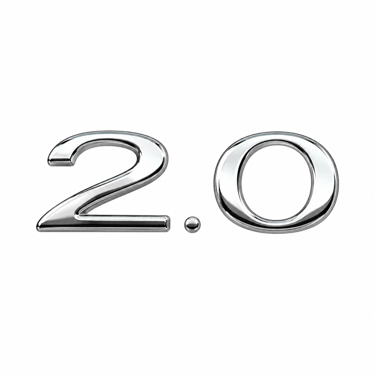 2.0 2006-2010 Krom Bagaj Yazısı Volkswagen Uyumlu