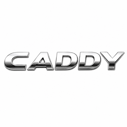 Caddy 2010 Krom Bagaj Yazısı Volkswagen Uyumlu