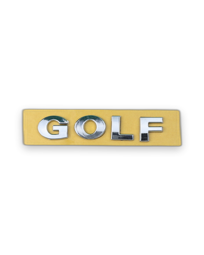 Golf 2006-2009 Krom Bagaj Yazısı Volkswagen Uyumlu