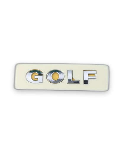 Golf 2006-2009 Krom Bagaj Yazısı Volkswagen Uyumlu