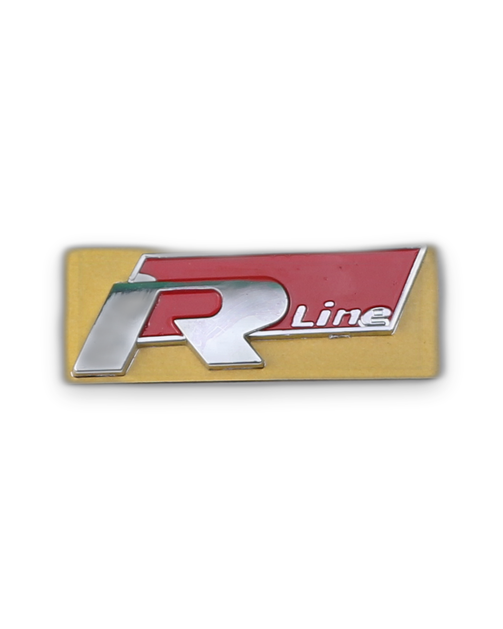 R LINE Krom Kırmızı Bagaj Yazısı Volkswagen Uyumlu
