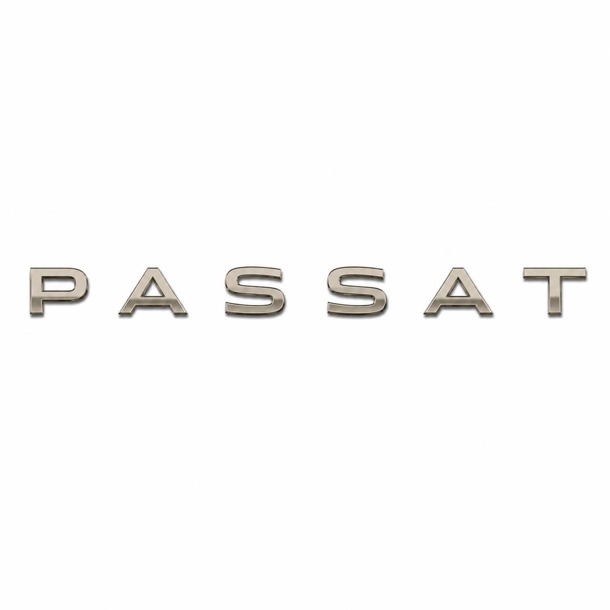 Passat 2018-2019 Krom Bagaj Yazısı Volkswagen Uyumlu