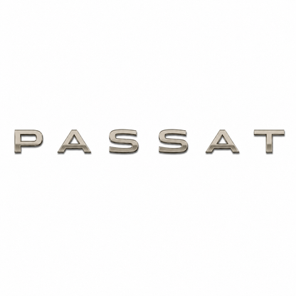 Passat 2018-2019 Krom Bagaj Yazısı Volkswagen Uyumlu