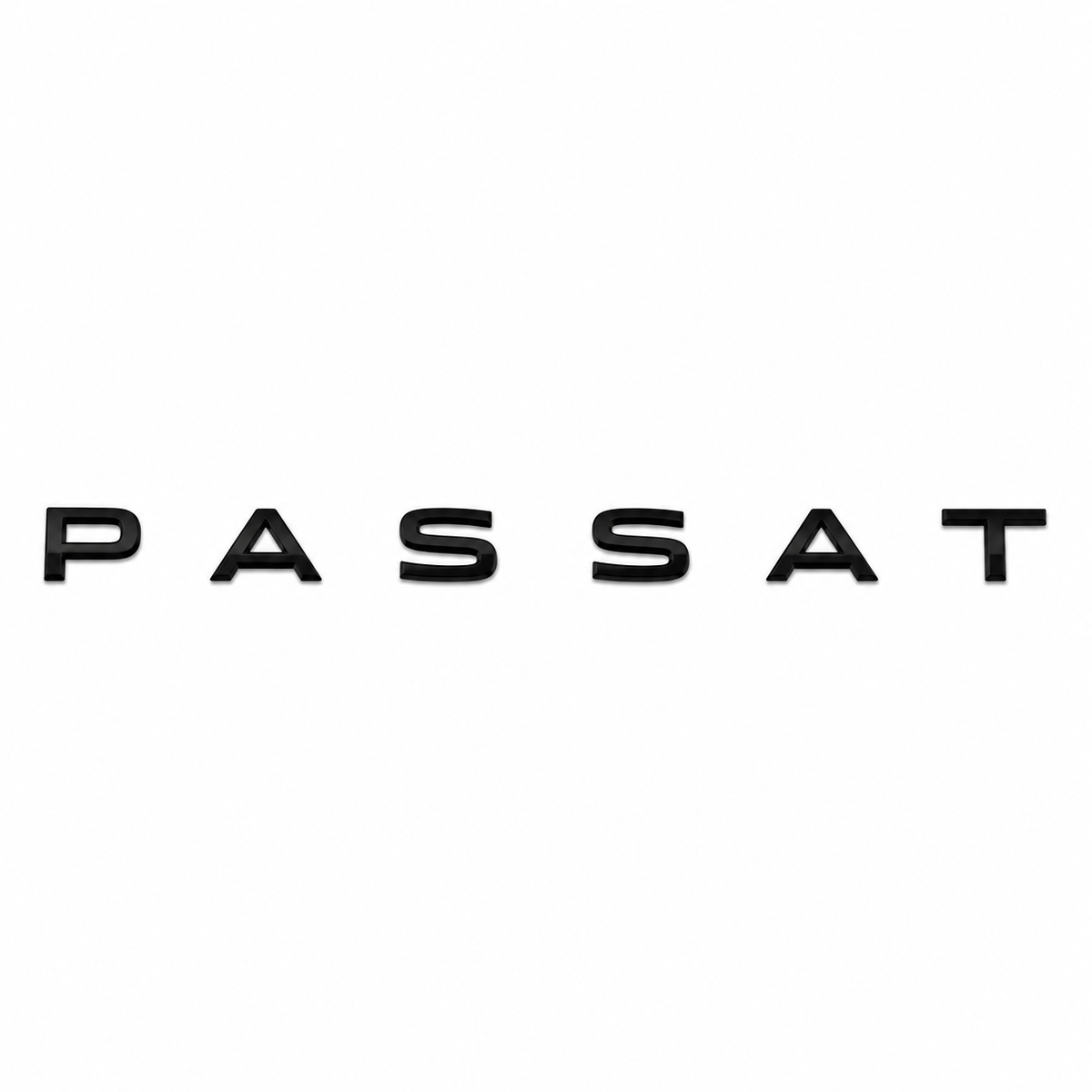 Passat 2011-2018 model yılları için Siyah Bagaj Yazısı Volkswagen Uyumlu