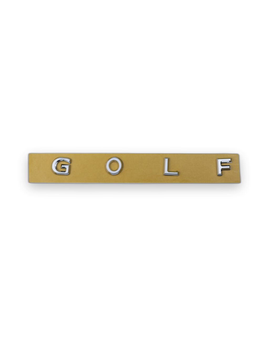 Golf Krom Bagaj Yazısı Volkswagen Uyumlu