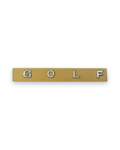 Golf Krom Bagaj Yazısı Volkswagen Uyumlu