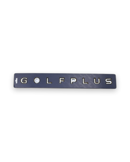 Golf Plus Krom Bagaj Yazısı Volkswagen Uyumlu