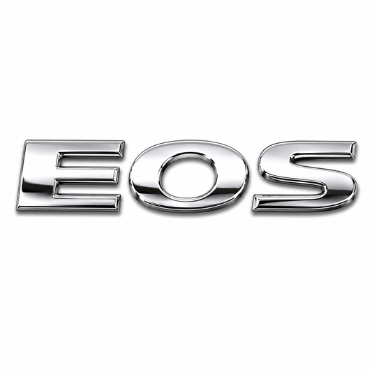 EOS Krom Bagaj Yazısı Volkswagen Uyumlu