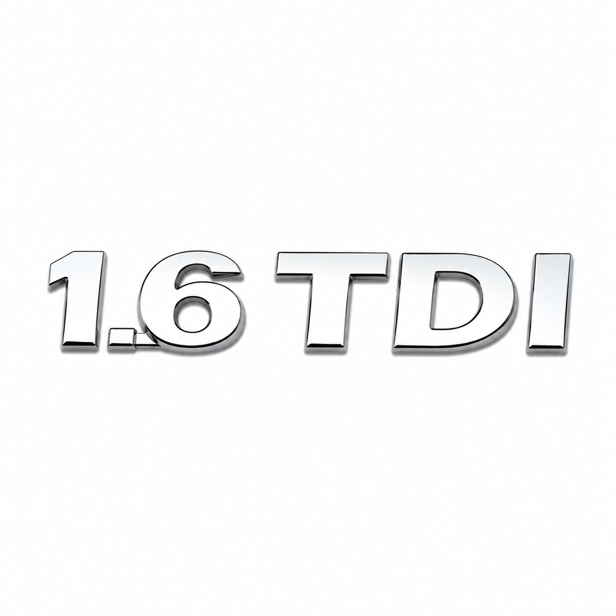 1.6 TDI Krom Bagaj Yazısı Volkswagen Uyumlu