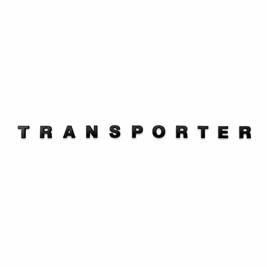 Transporter Siyah Bagaj Yazısı Volkswagen Uyumlu