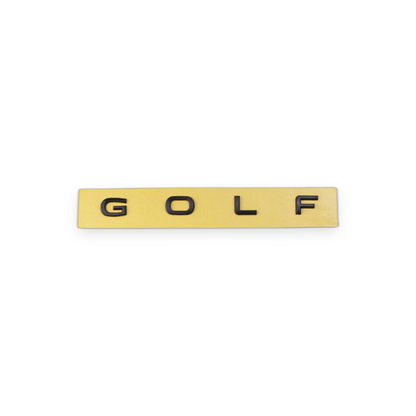 Golf Uzun Siyah Bagaj Yazısı Volkswagen Uyumlu