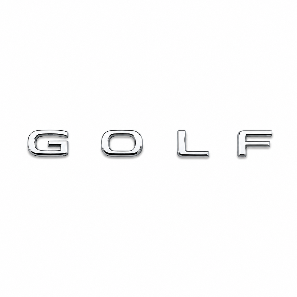 Golf Uzun Krom Bagaj Yazısı Volkswagen Uyumlu