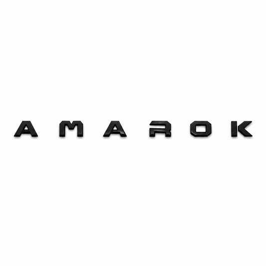 Amarok Yeni Nesil 2024 Siyah Bagaj Yazısı Volkswagen Uyumlu