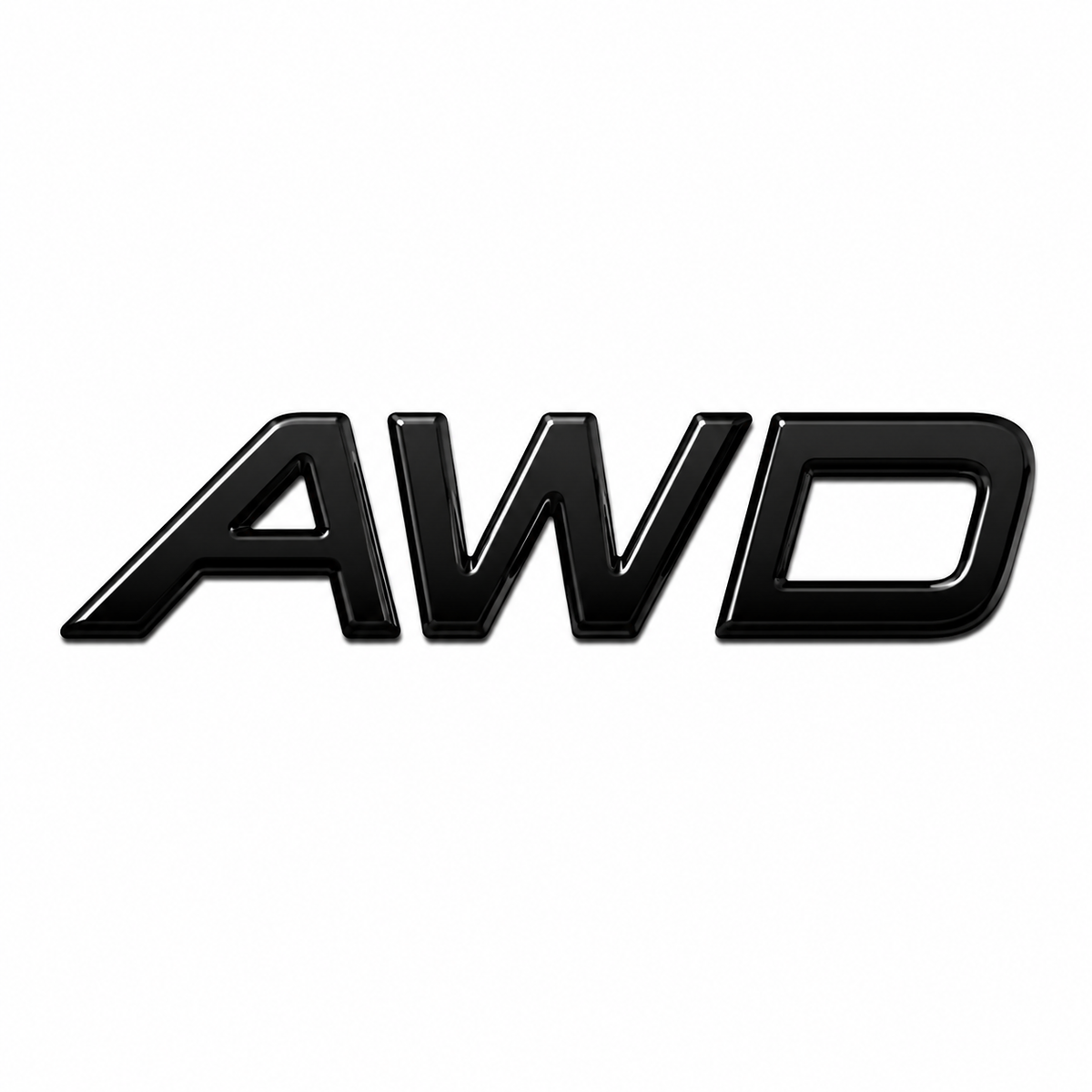 AWD Siyah Bagaj Yazısı Volvo Uyumlu