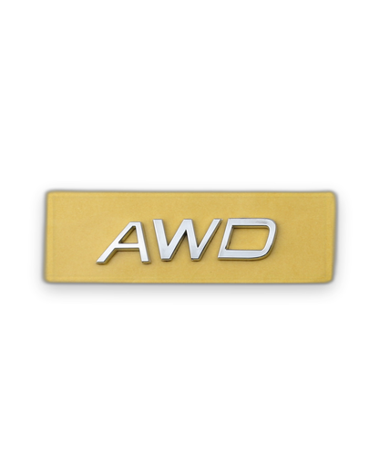 AWD Krom Bagaj Yazısı Volvo Uyumlu