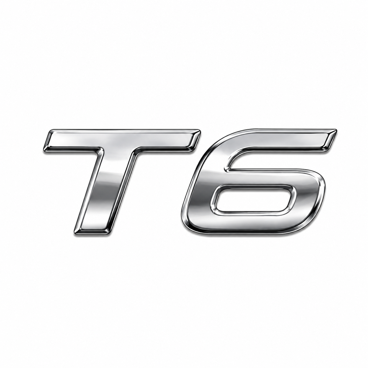 T6 Krom Bagaj Yazısı Volvo Uyumlu