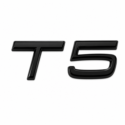 T5 Siyah Bagaj Yazısı Volvo Uyumlu