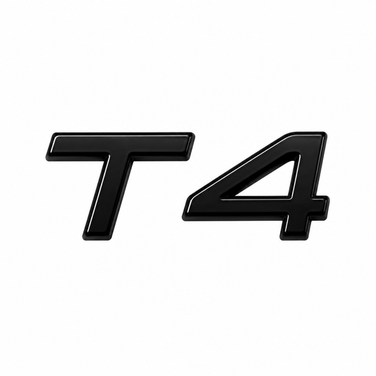 T4 Siyah Bagaj Yazısı Volvo Uyumlu