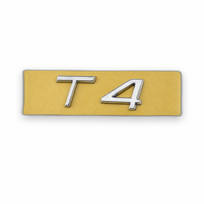 T4 Krom Bagaj Yazısı Volvo Uyumlu