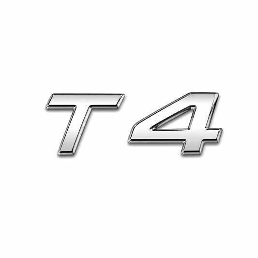 T4 Krom Bagaj Yazısı Volvo Uyumlu