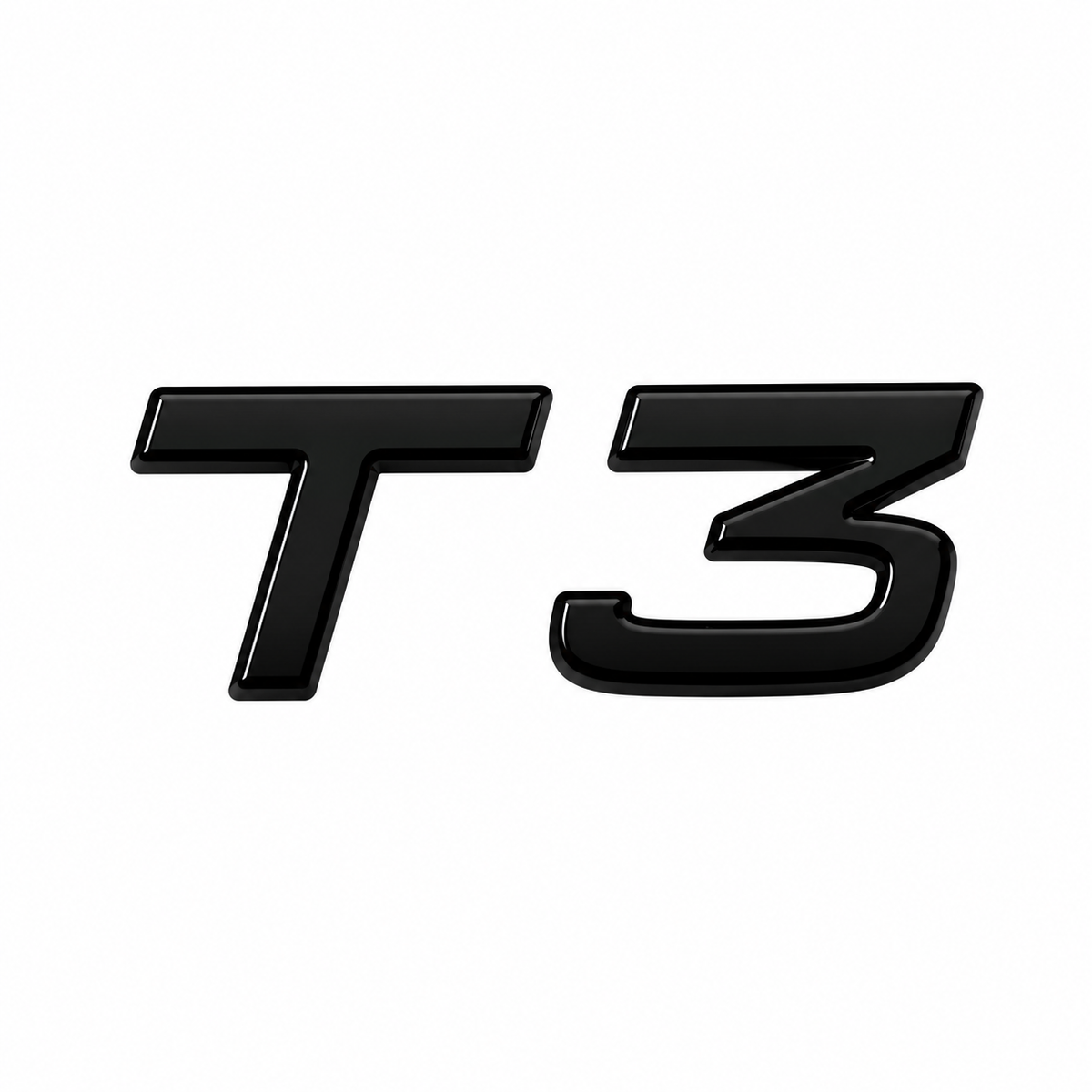 T3 Siyah Bagaj Yazısı Volvo Uyumlu