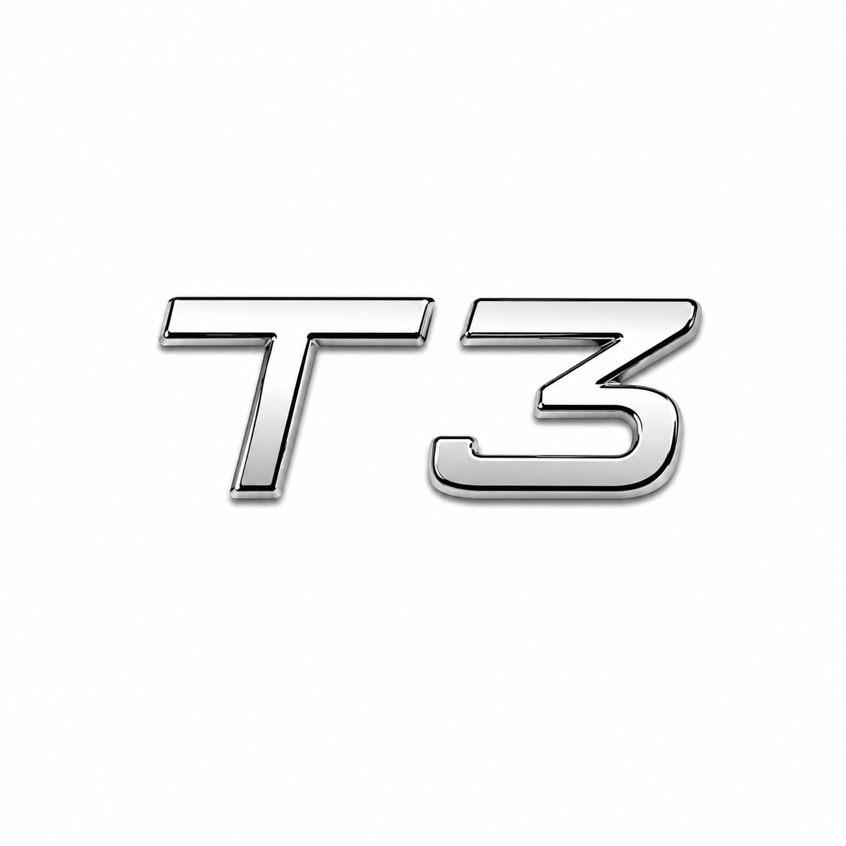 T3 Krom Bagaj Yazısı Volvo Uyumlu