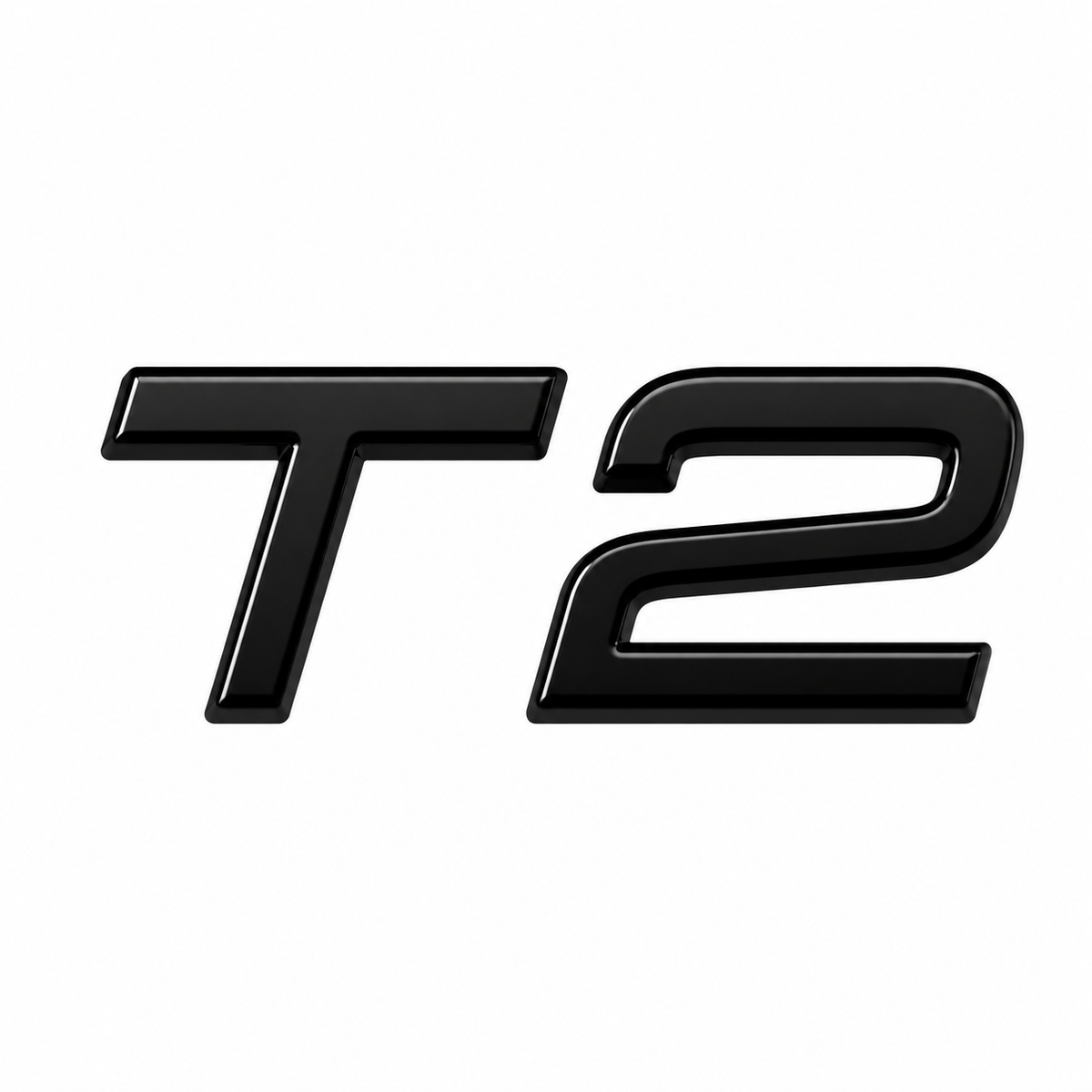 T2 Siyah Bagaj Yazısı Volvo Uyumlu