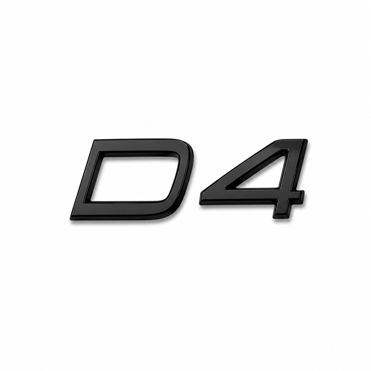 D4 Siyah Bagaj Yazısı Volvo Uyumlu