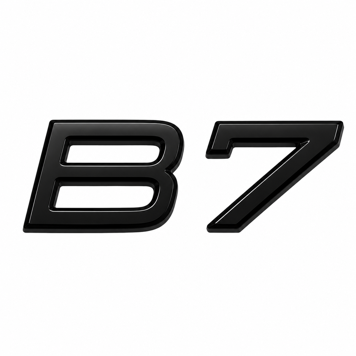 B7 Siyah Bagaj Yazısı Volvo Uyumlu
