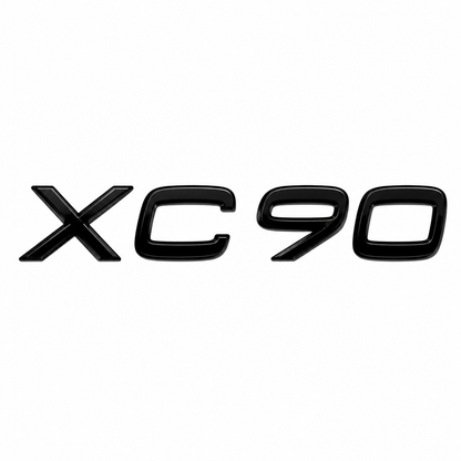 XC90 Siyah Bagaj Yazısı Volvo Uyumlu