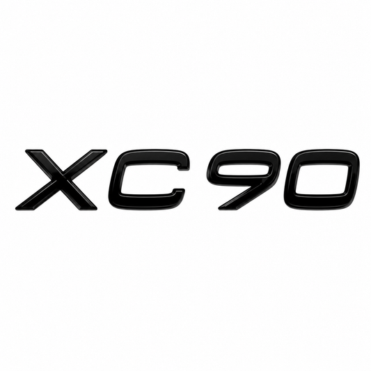 XC90 Siyah Bagaj Yazısı Volvo Uyumlu