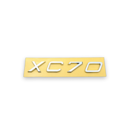 XC70 Krom Bagaj Yazısı Volvo Uyumlu