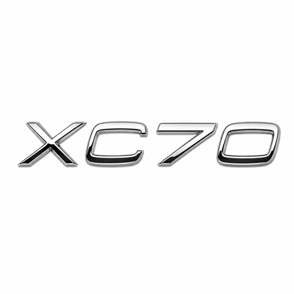 XC70 Krom Bagaj Yazısı Volvo Uyumlu