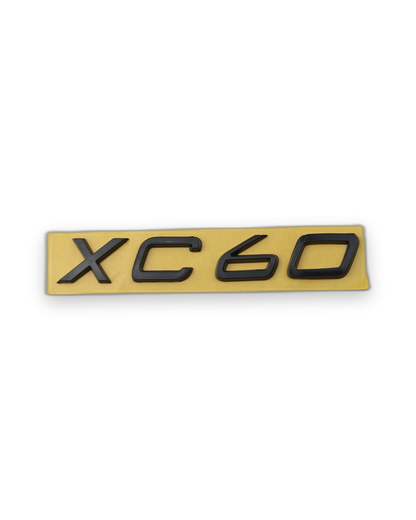 XC60 Siyah Bagaj Yazısı Volvo Uyumlu