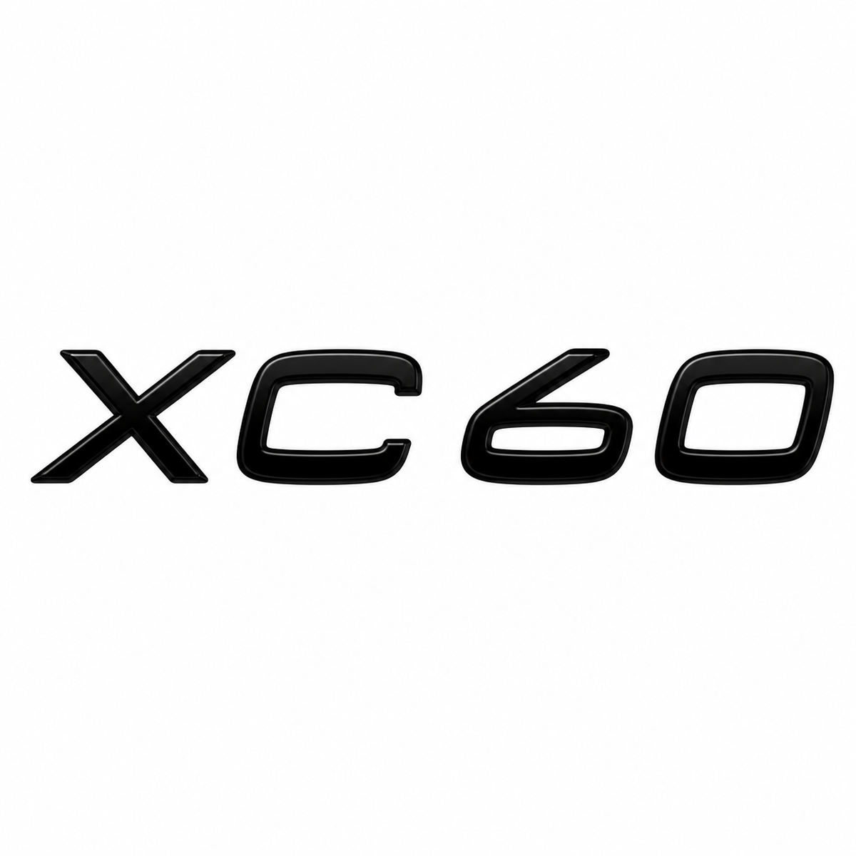 XC60 Siyah Bagaj Yazısı Volvo Uyumlu