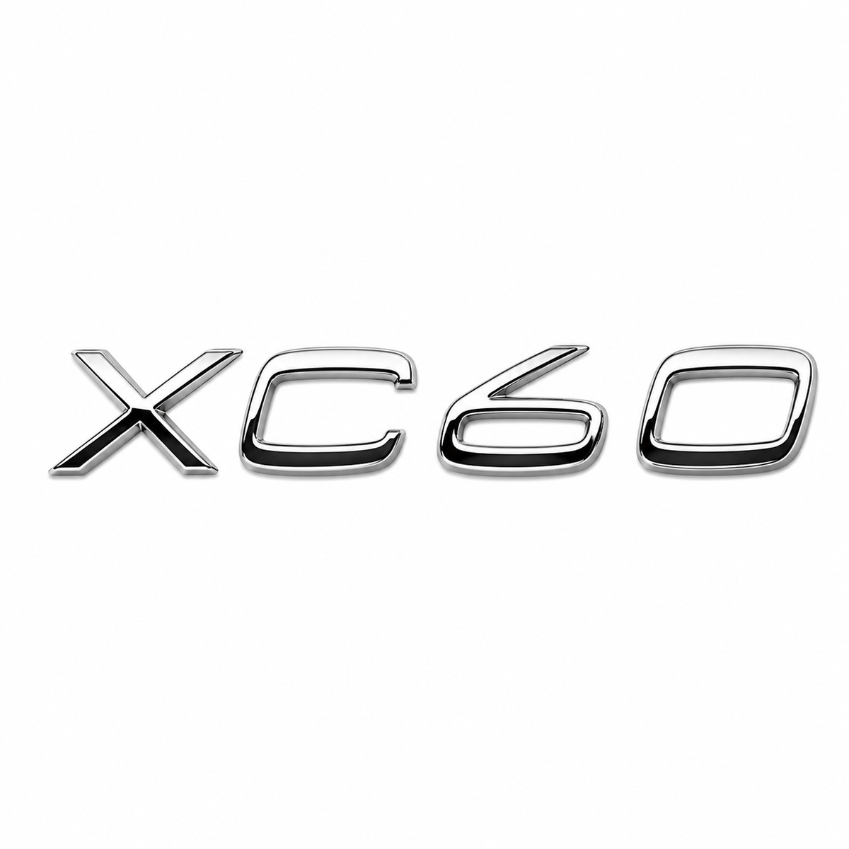 XC60 Krom Bagaj Yazısı Volvo Uyumlu