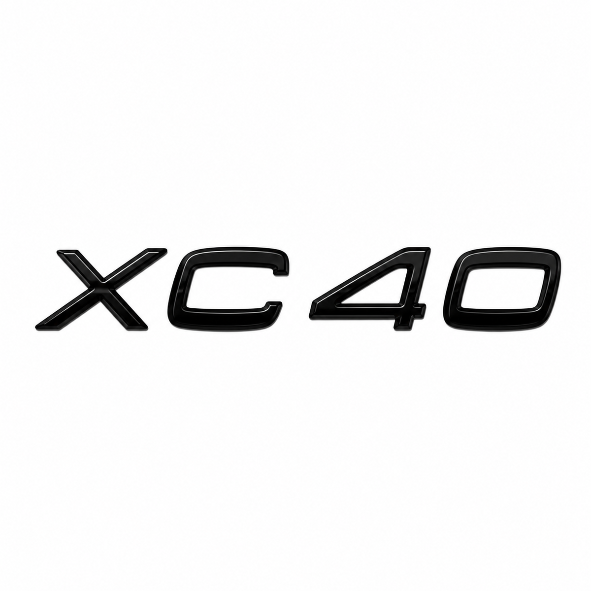 XC40 Siyah Bagaj Yazısı Volvo Uyumlu