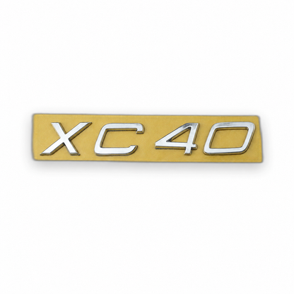 XC40 Krom Bagaj Yazısı Volvo Uyumlu
