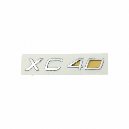 XC40 Krom Bagaj Yazısı Volvo Uyumlu