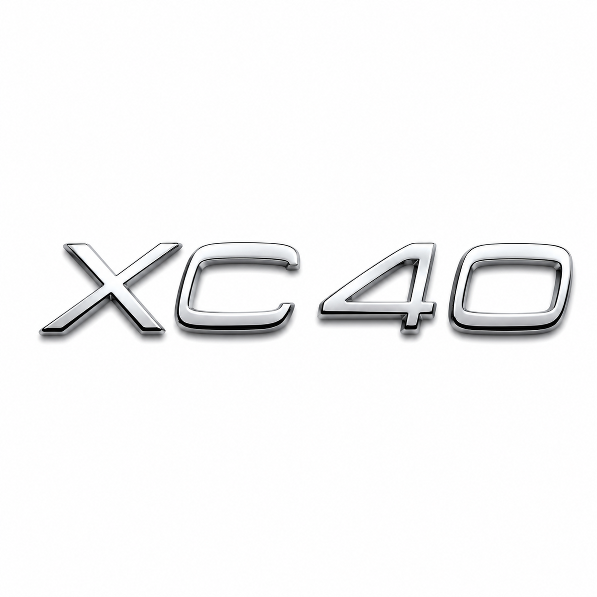 XC40 Krom Bagaj Yazısı Volvo Uyumlu