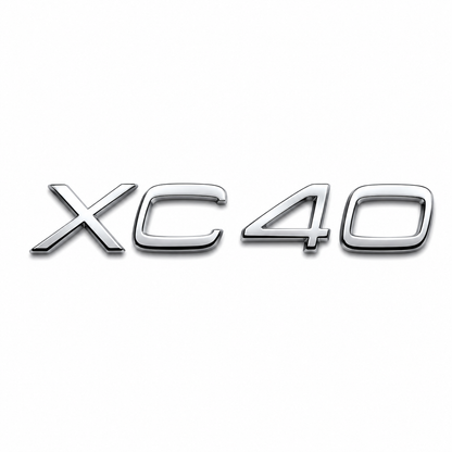 XC40 Krom Bagaj Yazısı Volvo Uyumlu