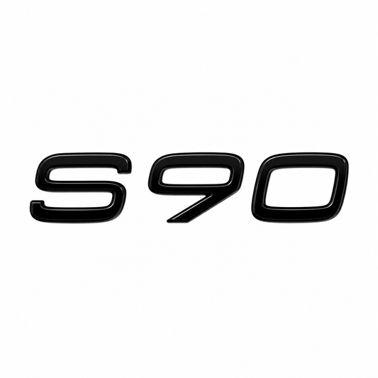 S90 Siyah Bagaj Yazısı Volvo Uyumlu