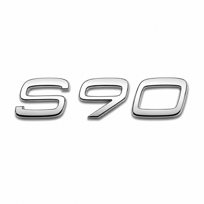 S90 Krom Bagaj Yazısı Volvo Uyumlu