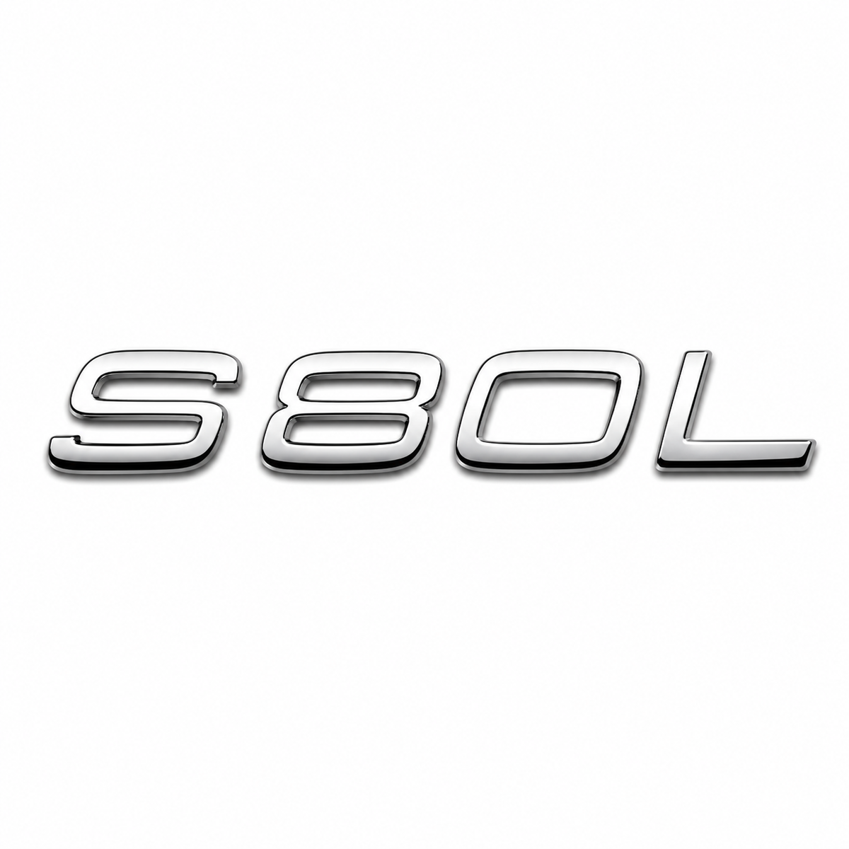 S80L Krom Bagaj Yazısı Volvo Uyumlu